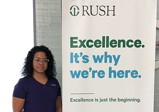 Jessica at Rush University Medical Center